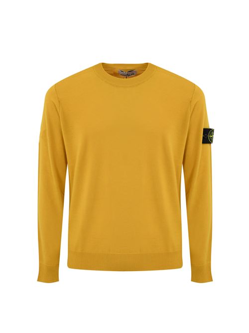 Maglia in lana 510C4 Mustard STONE ISLAND | 8115510C4V0034